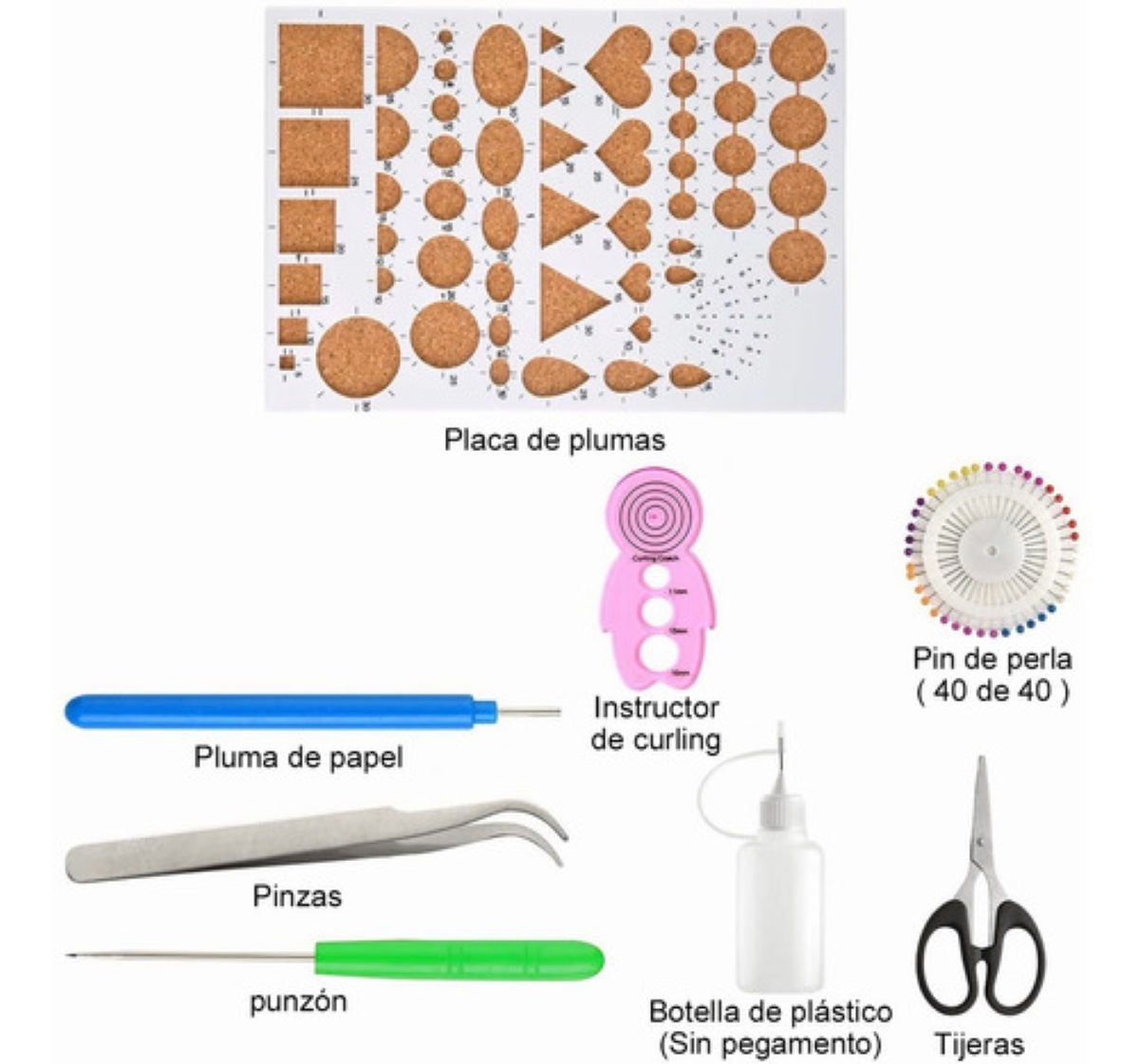Kit Herramientas De Quilling Diy Hacer Filigrana