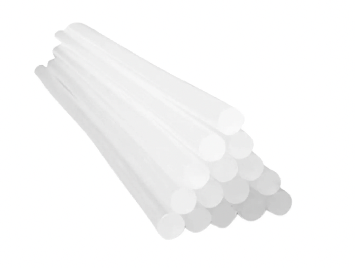 BARRAS DE PEGAMENTO CALIENTE SILICON DE BARRA DELGADO Y GRUESO 1 KILO BLANCO Y TRANSPARENTE