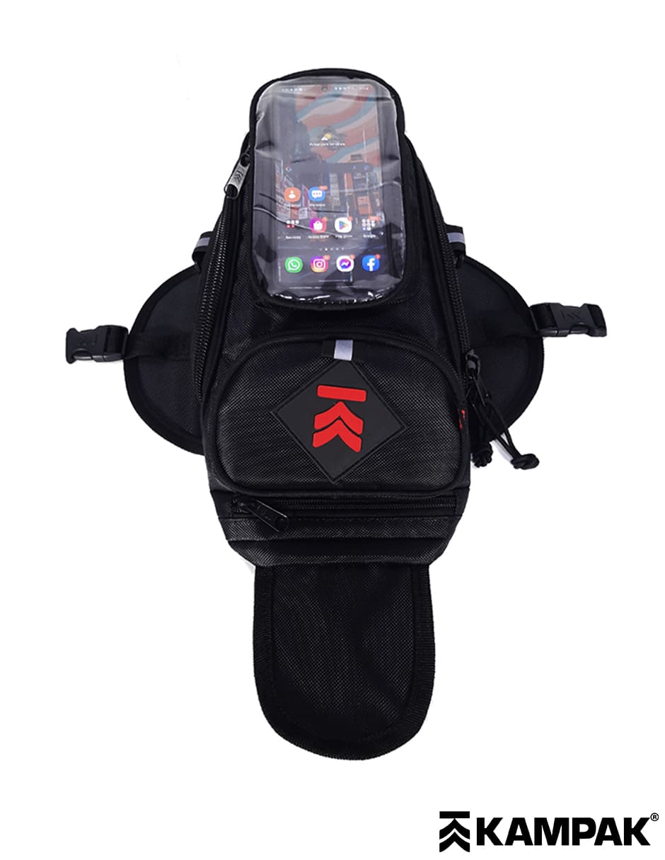 Tank Bag Moto Universal Kampak Kc15 Mochila Motociclista