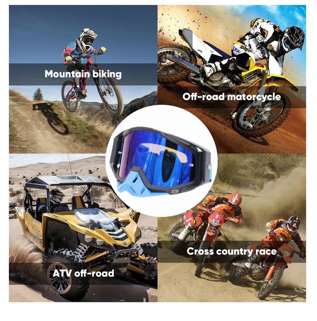 Googles Motocross Gafas Mtb Motociclista