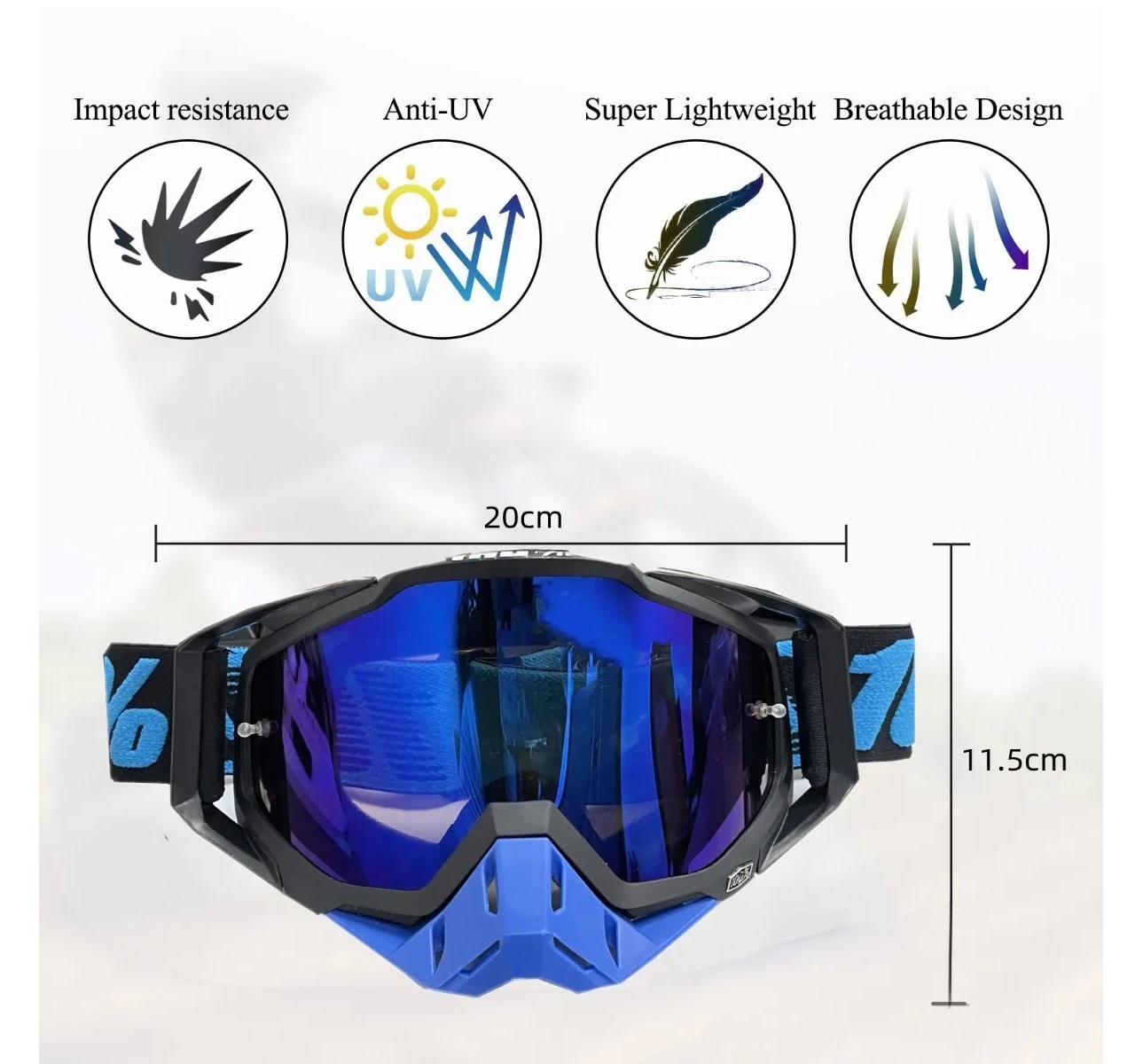 Googles Motocross Gafas Mtb Motociclista