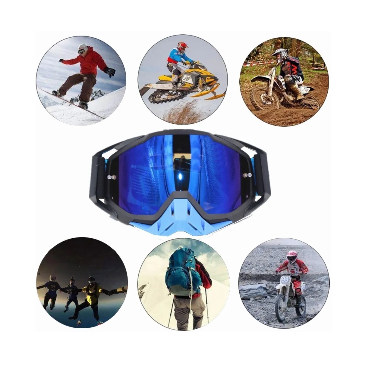Googles Motocross Gafas Mtb Motociclista