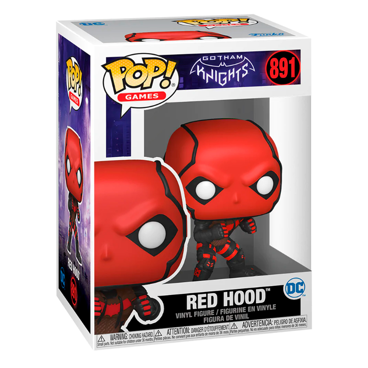 Funko Pop Red Hood #891 Gotham Knights DC Comics Figura Original