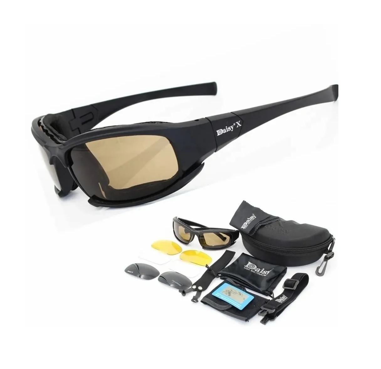 Lentes Tácticos Goggles Militar Motociclismo