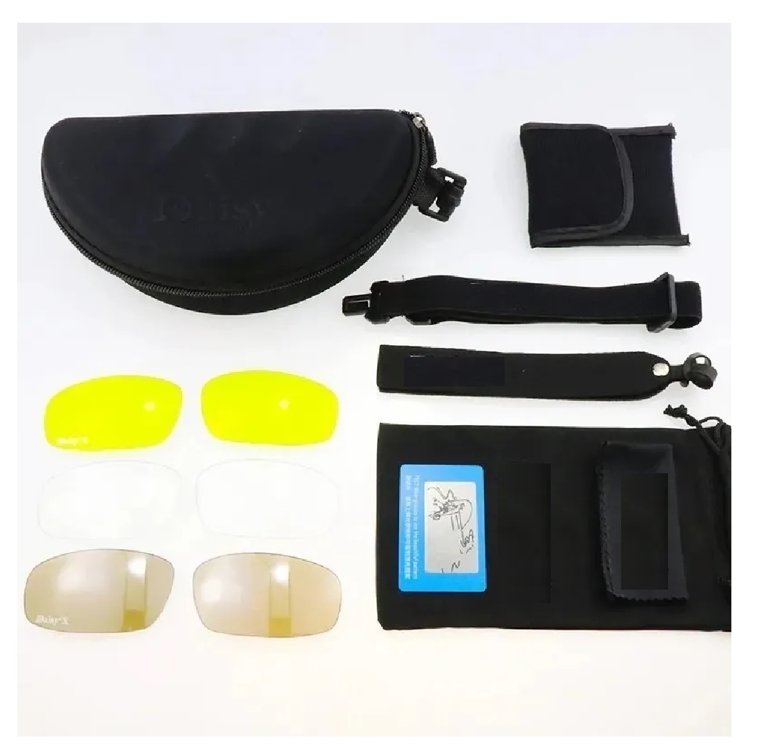 Lentes Tácticos Goggles Militar Motociclismo