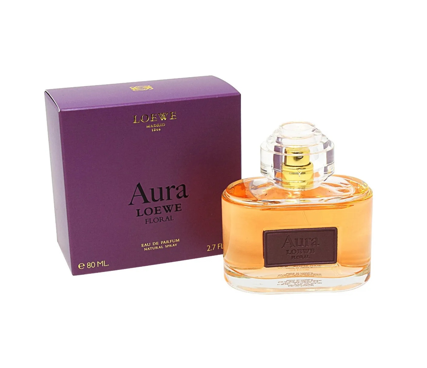 Perfume Aura De Loewe Floral Eau De Parfum 80ml Dama  ML 