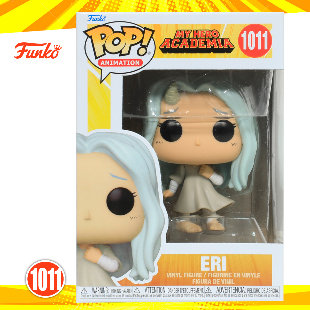 Funko Pop Eri #1011 My Hero Academia Anime con Protector de Acrilico
