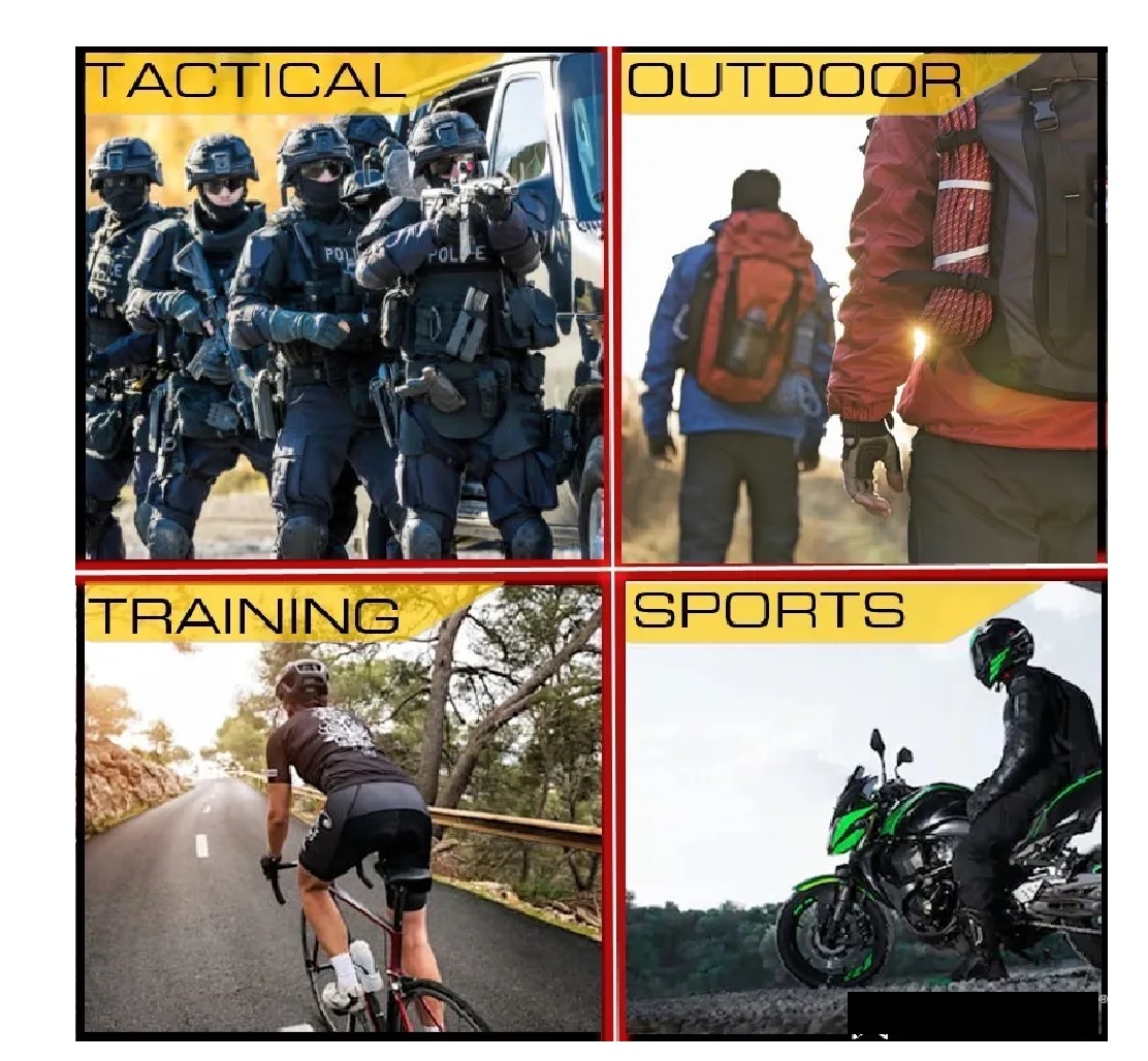 Piernera Motociclista Reflejante Expandible Moto Bici