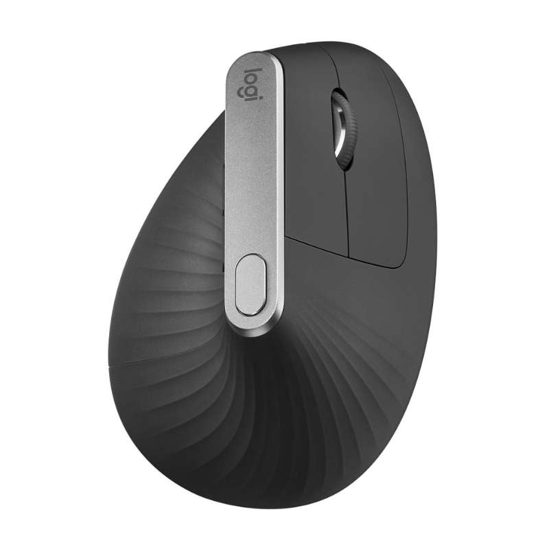 Mouse Ergonómico Logitech Óptico Mx Vertical Rf Inalámbrico Bluetooth 4000Dpi - Negro