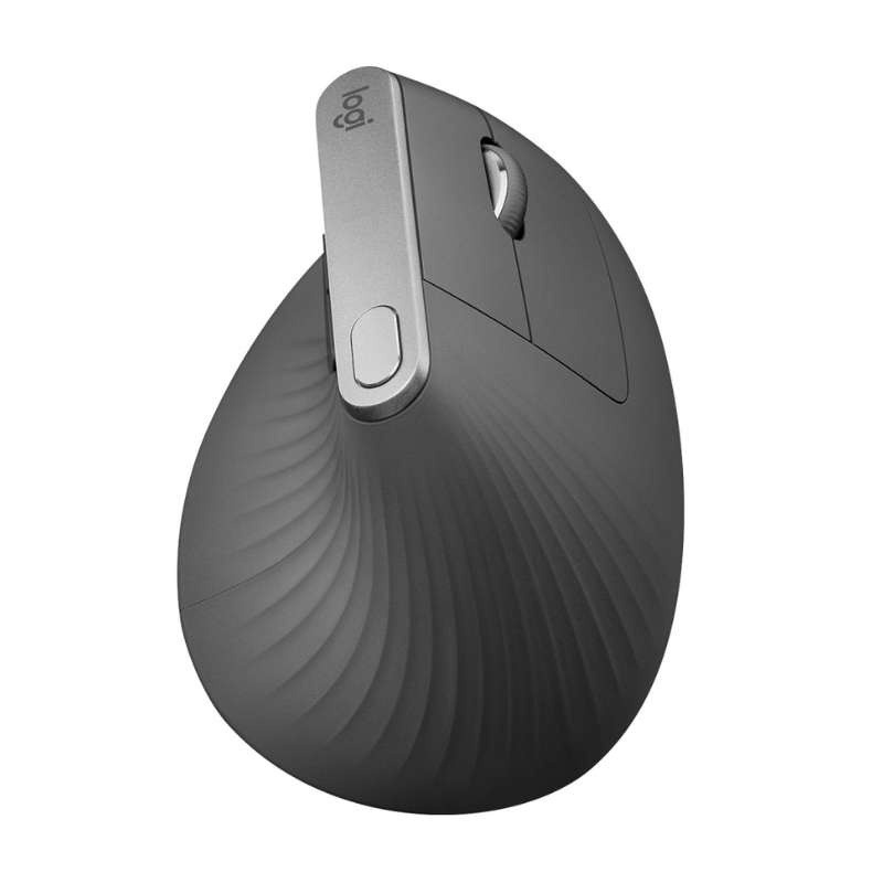 Mouse Ergonómico Logitech Óptico Mx Vertical Rf Inalámbrico Bluetooth 4000Dpi - Negro