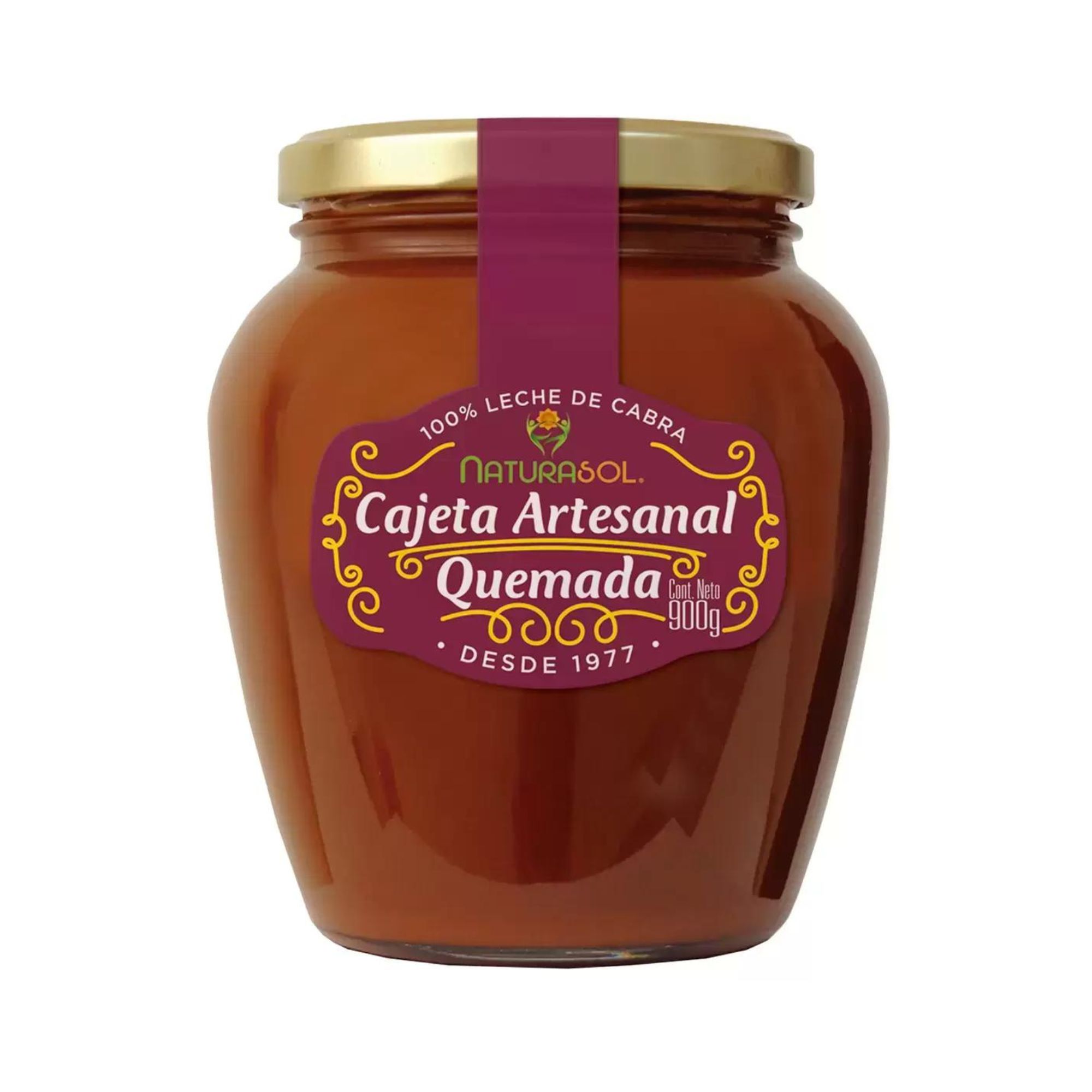 Cajeta Artesanal Quemada Naturasol 900g