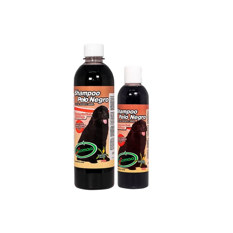 Shampoo para perro Pelo negro 500 ml - Biomma