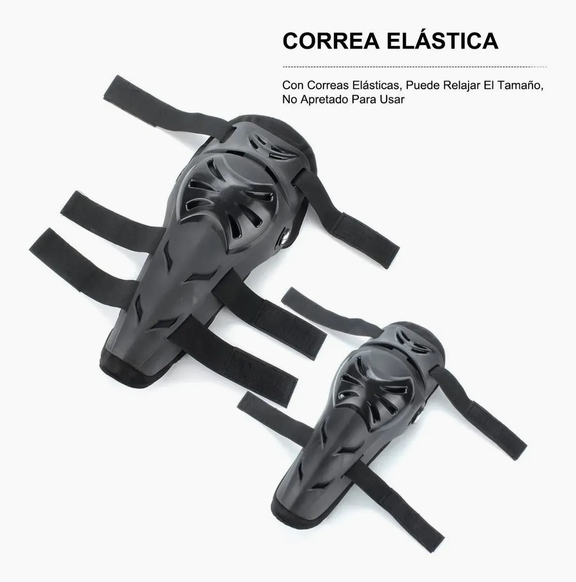 Rodilleras De Protección Para Motocicletas Y Bicicletas 6pcs