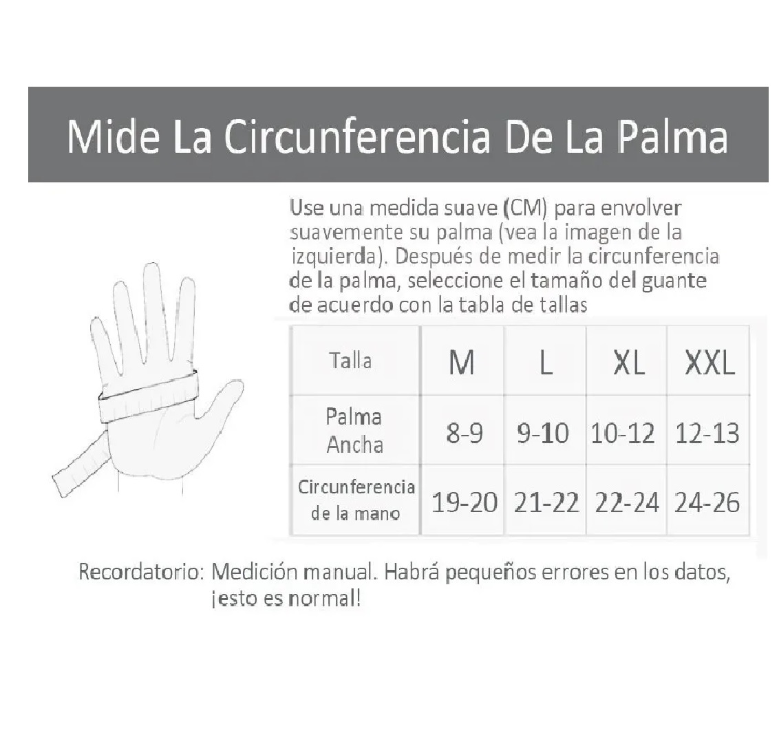 Guantes Cuero Térmicos Impermeables Touch Para Moto/bici M