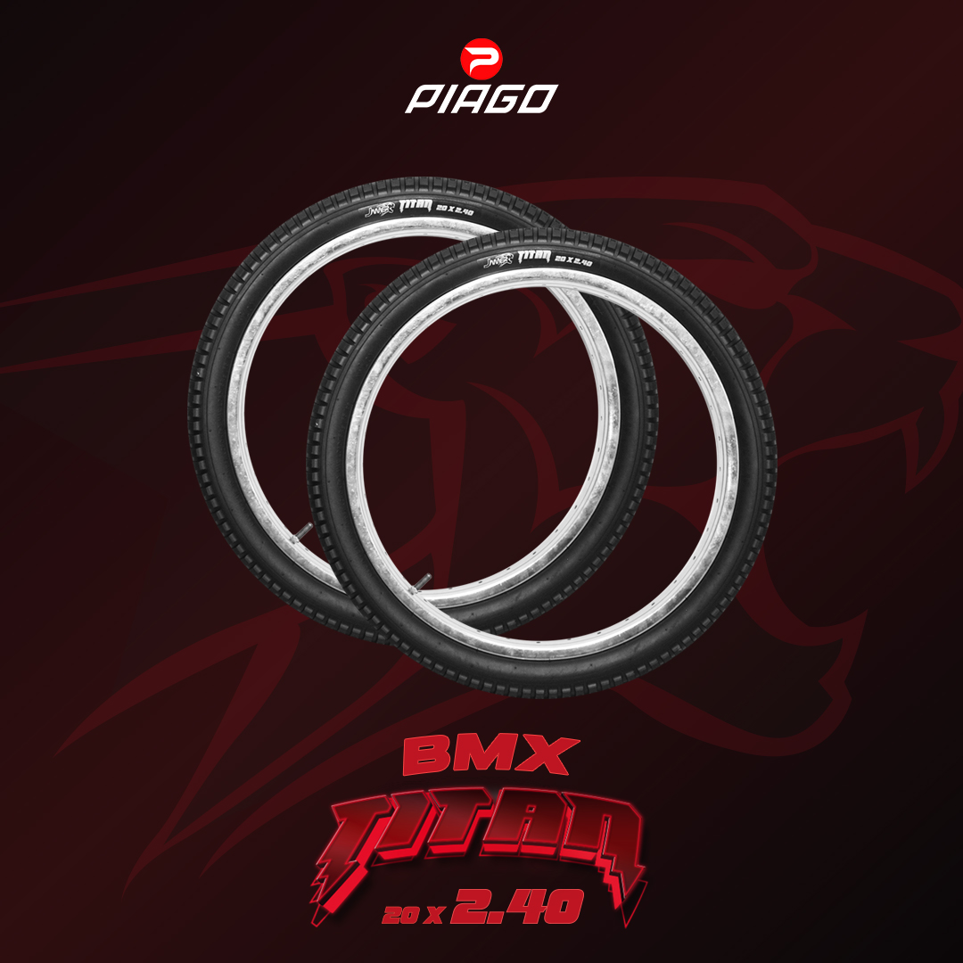 Par Llantas Bmx Bicicleta Freestyle Rodado 20 X 2.40