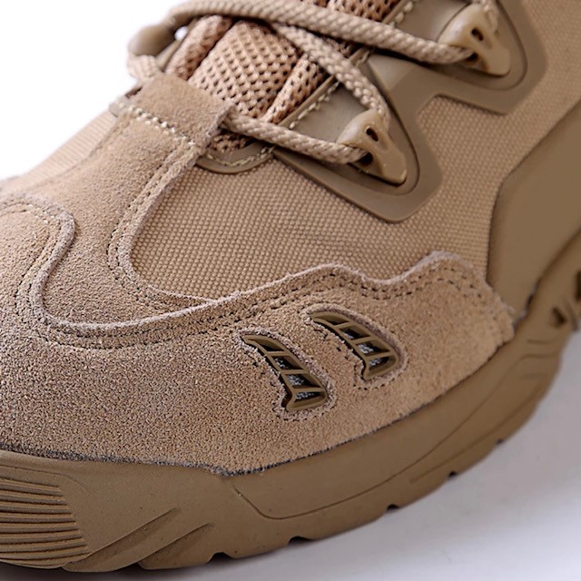 ESDY Bota Tactica y Militar para Hombre, Bota para Senderismo, Bota de Combate, Cierre de Cremallera