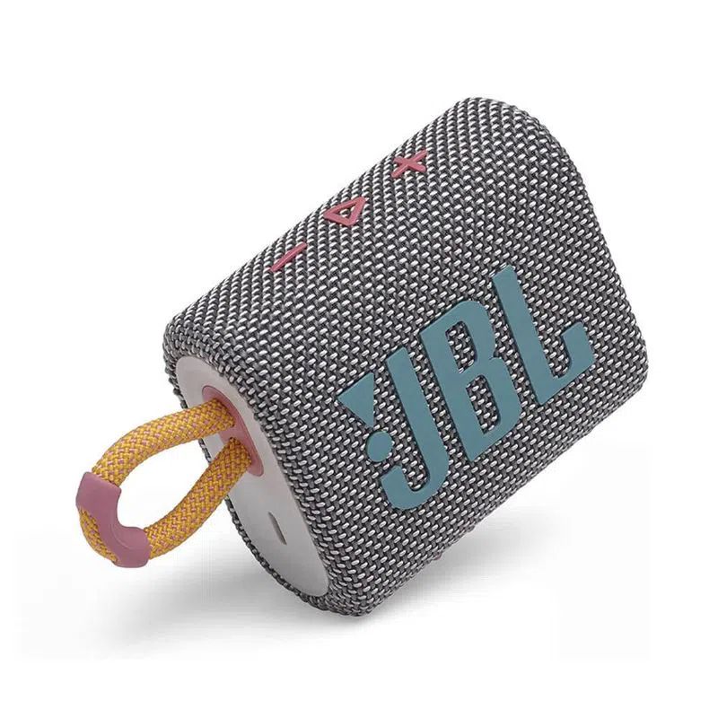 Bocina JBL Go 3 portatil con bluetooth   Color Gris.