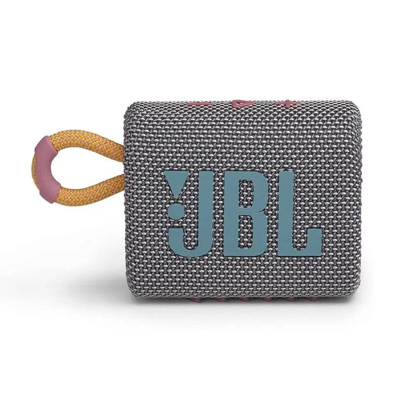 Bocina JBL Go 3 portatil con bluetooth   Color Gris.