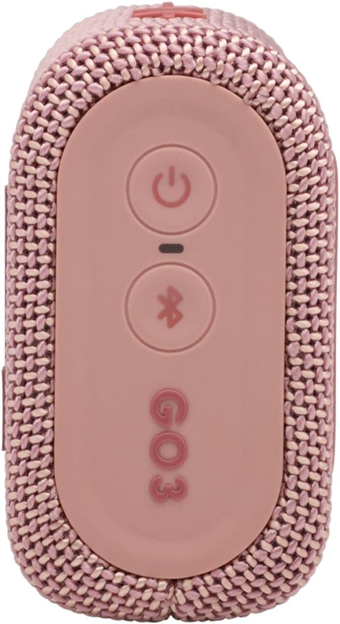 Bocina JBL Go 3 portatil con bluetooth   Color Rosa.