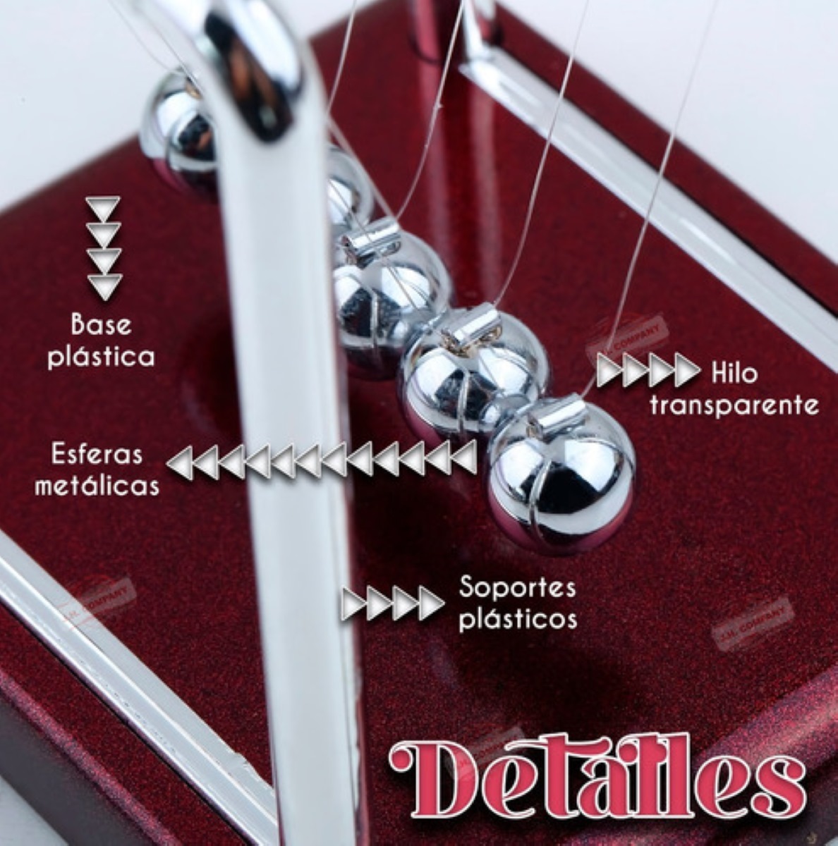 Mini Pendulo Newton Relajante Decoracion Para Escritorio