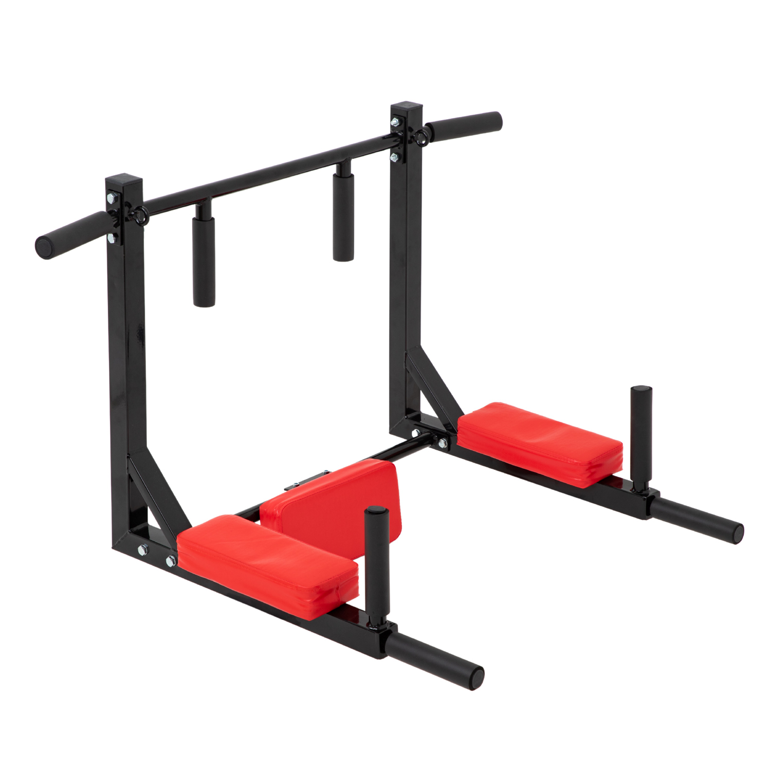 Barra Dominadas 8en1 Abdomen Fondos Uso Rudo 400kg Pared Gym 