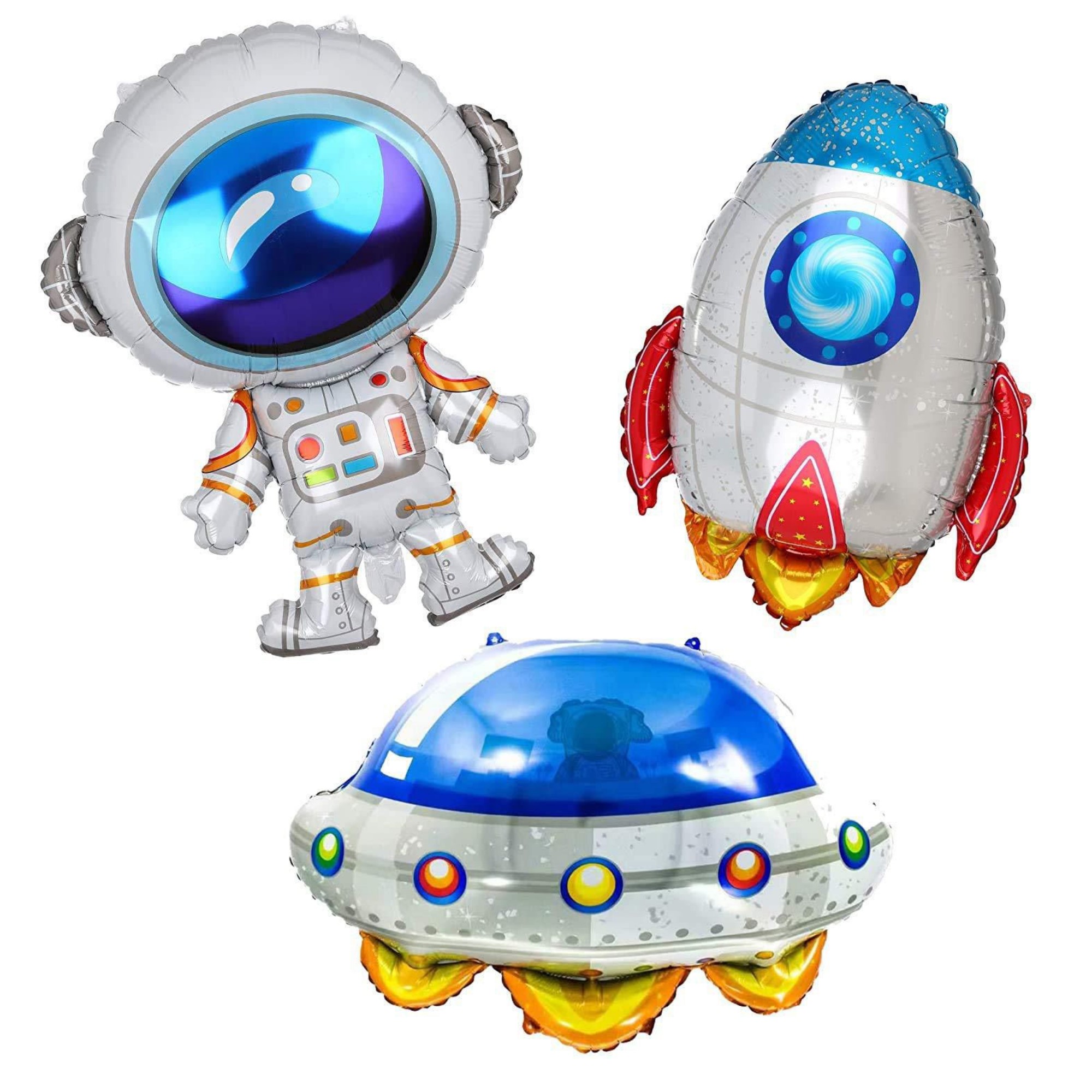 Globos De Cumpleaños Decoración Kit De Fiesta *ASTRONAUTA ESPACIO*