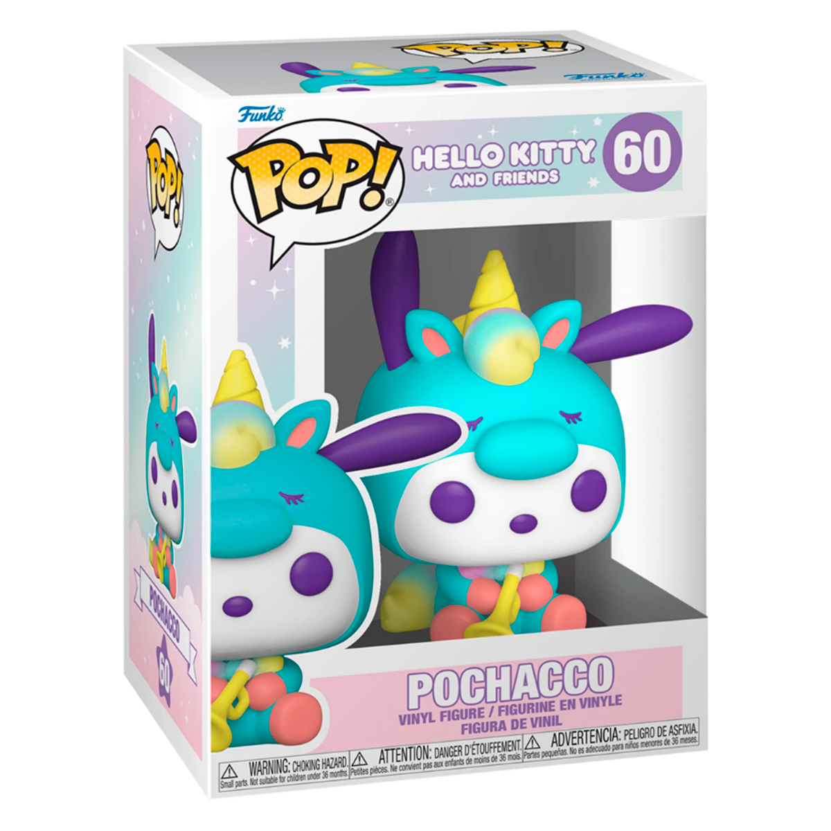 Funko Pop Pochacco Unicornio #60 Hello Kitty Sanrio Figura Original