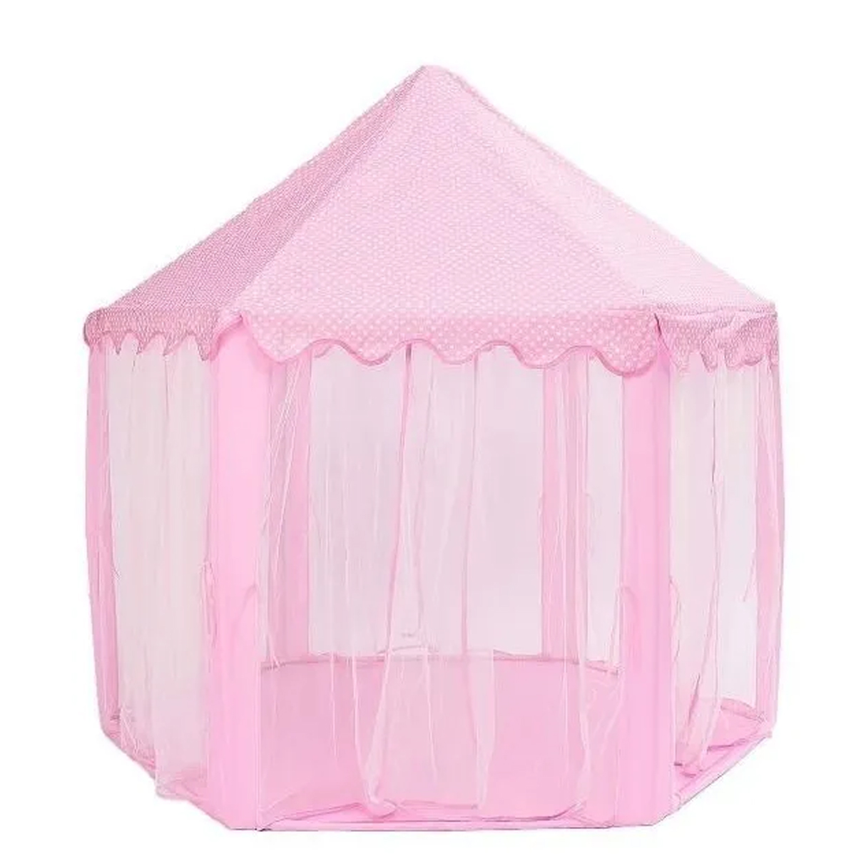 Carpa Para Niños, Juguete Castillo Hexagonal + Proyector de Estrellas