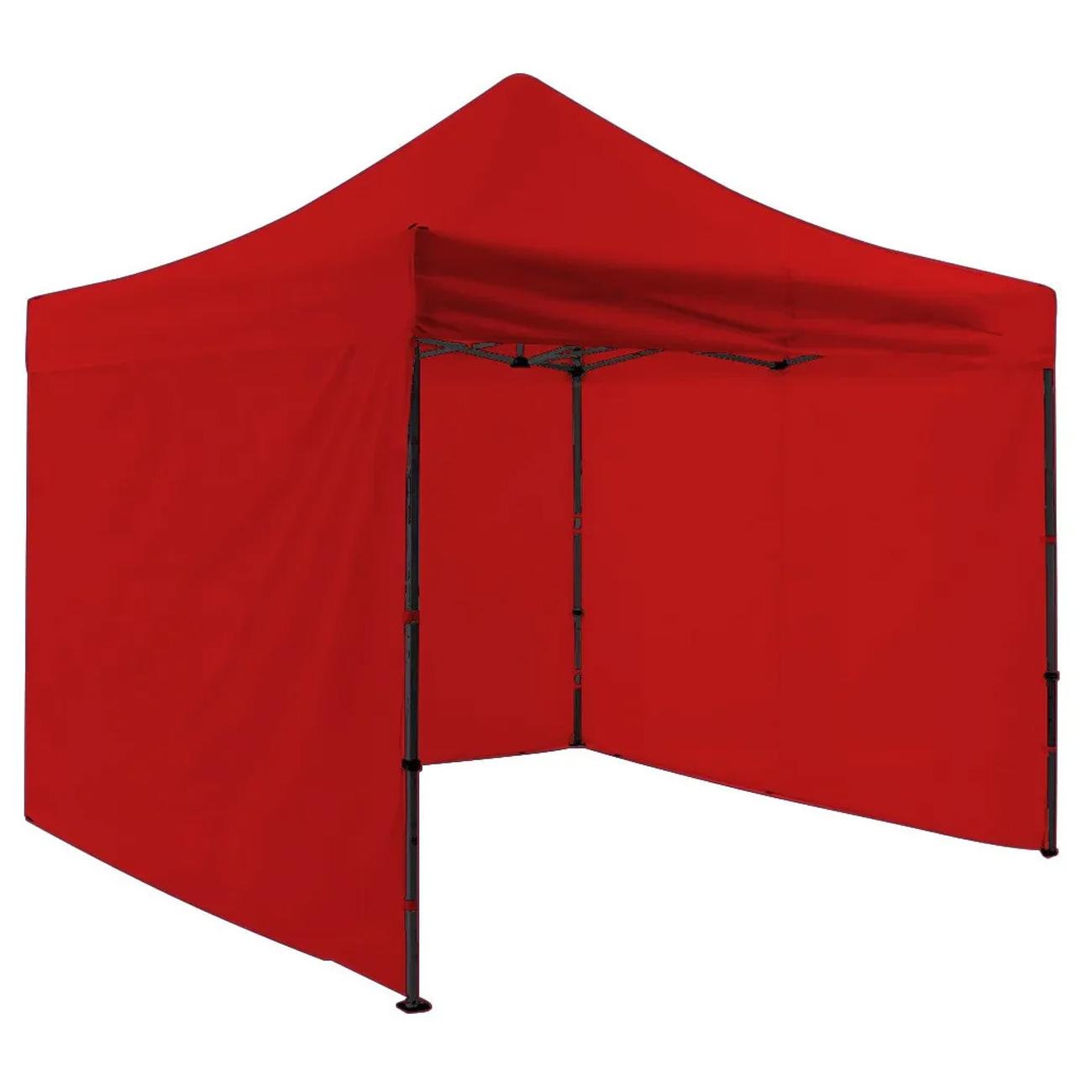 Carpa Jardimanía 3x3 m  Toldo Antisombra con Paredes Roja