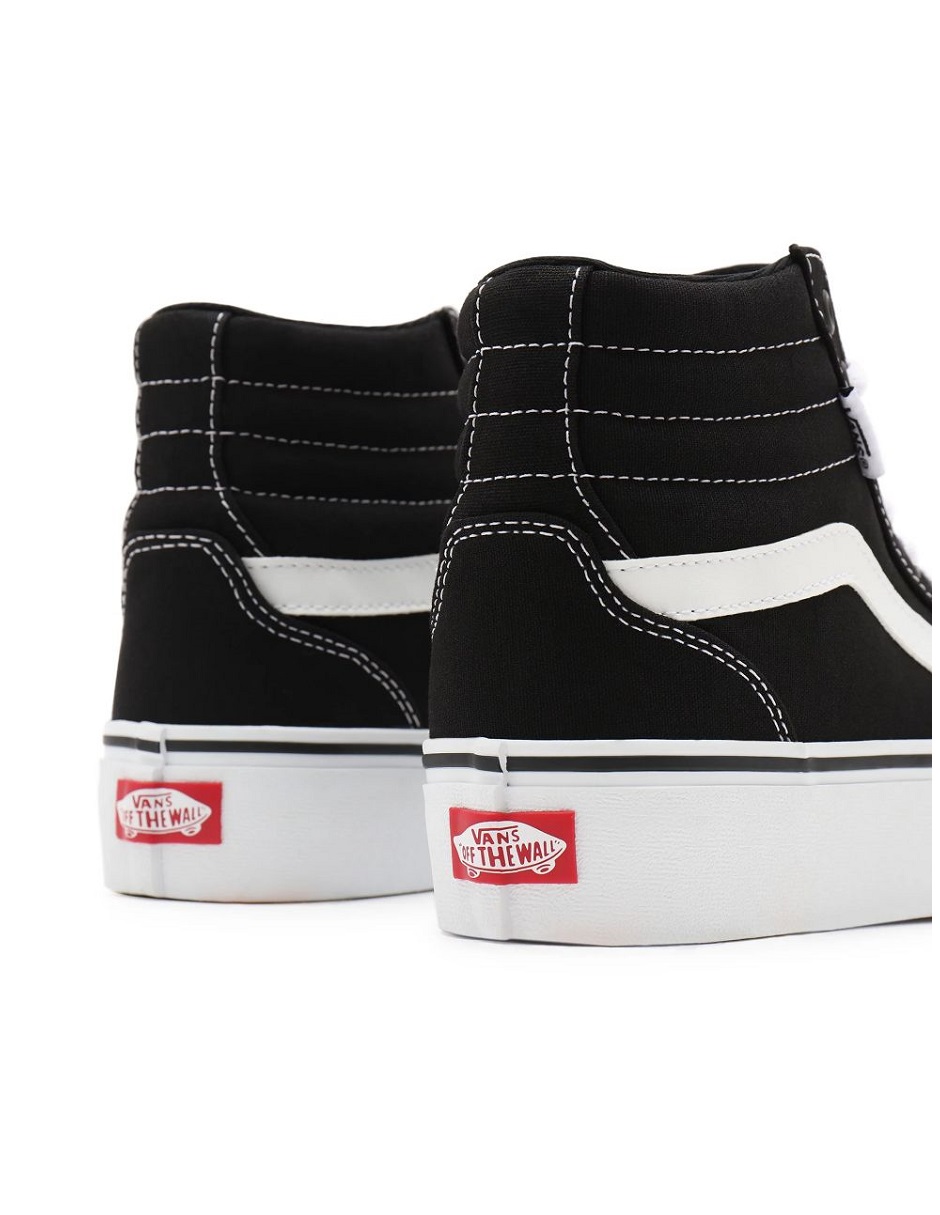 Vans negras hotsell mujer originales