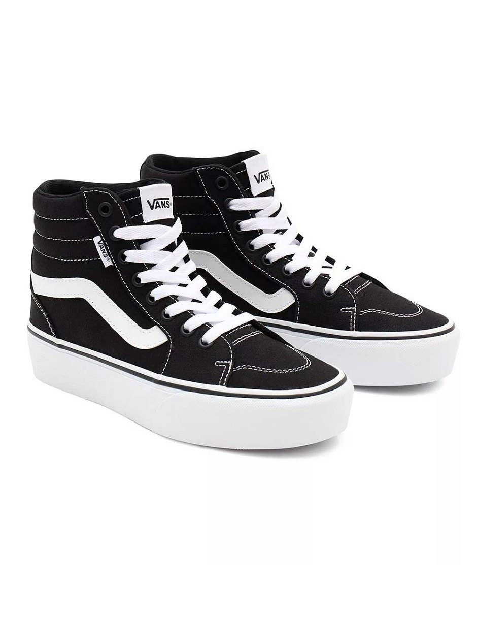 Vans de on sale bota mujer