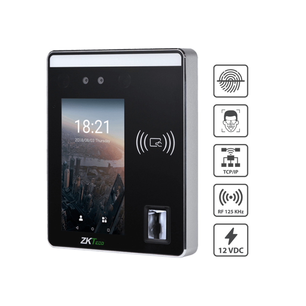 Zkteco Speedfaceh5 Linux - Control De Acceso Y Asistencia