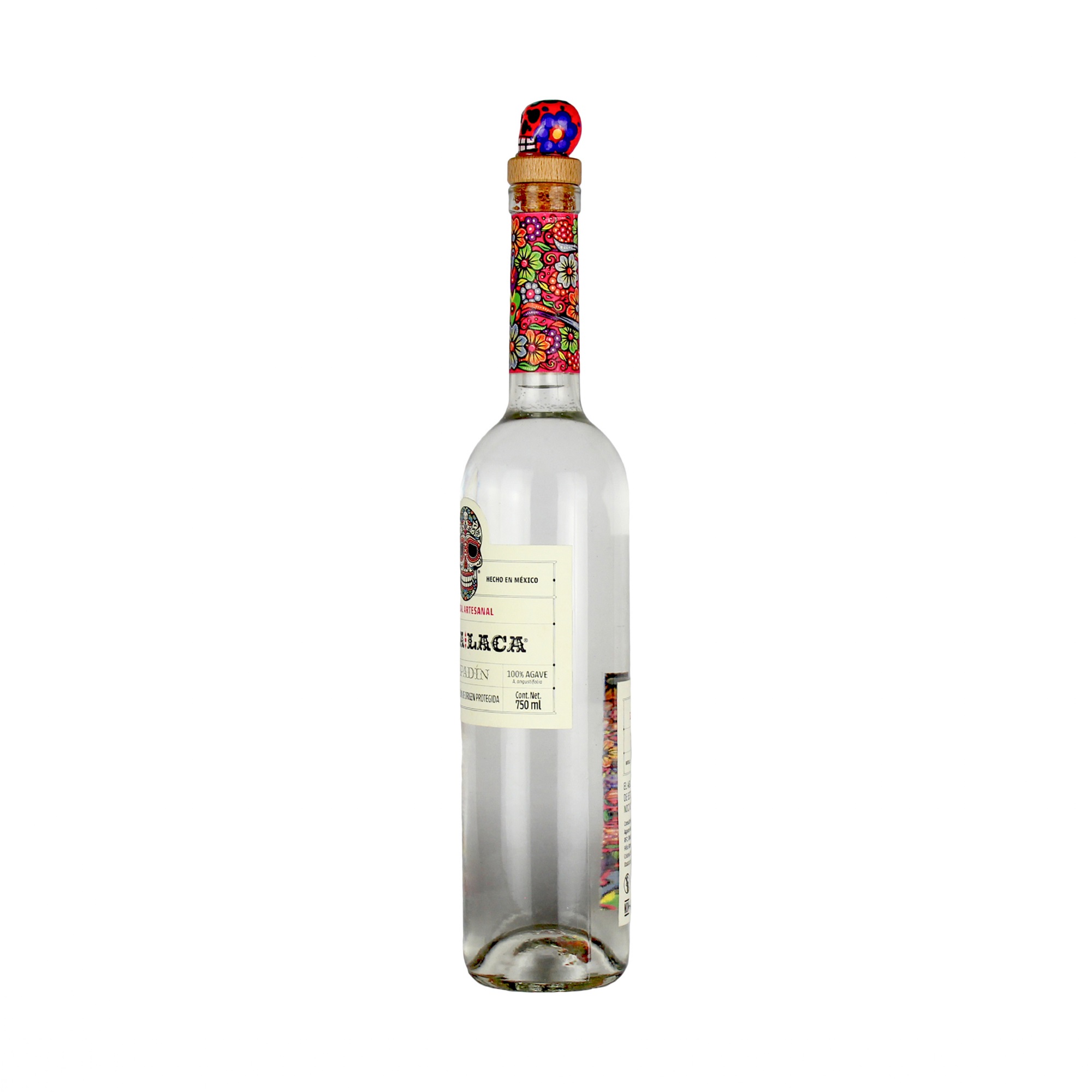 Mezcal Artesanal Laca Laca 100% Agave Espadín Joven 750ml.