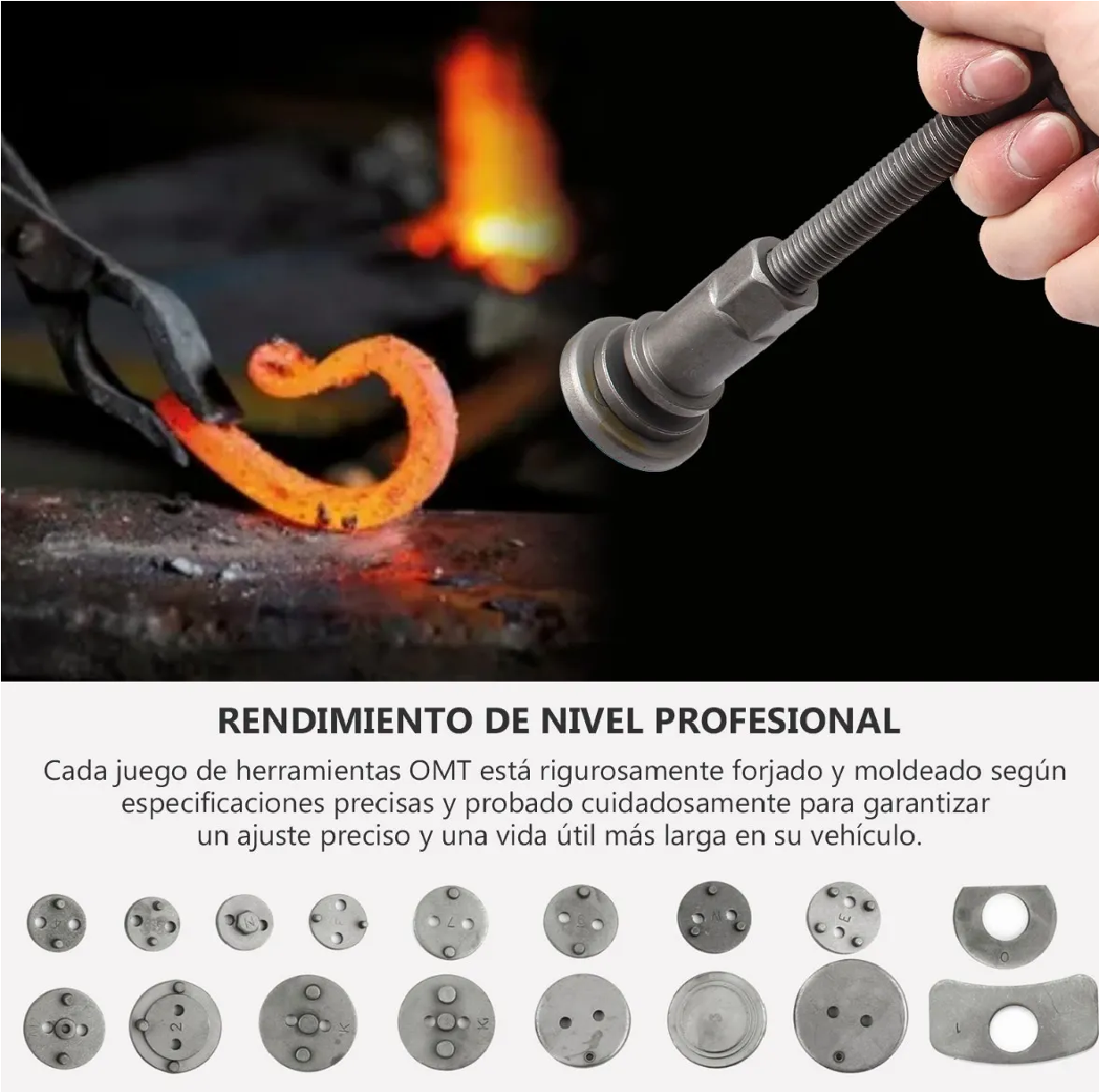 Set Opresor Piston Frenos Cambiar Universal 22 Pzas