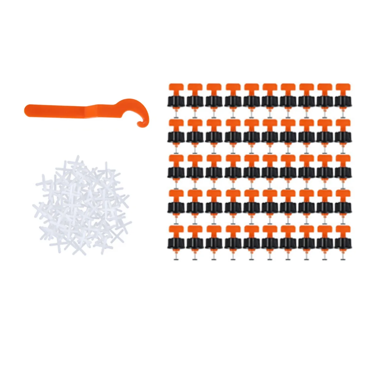 Kit De Niveladores Porcelanato De Azulejo Reutilizable 151pc