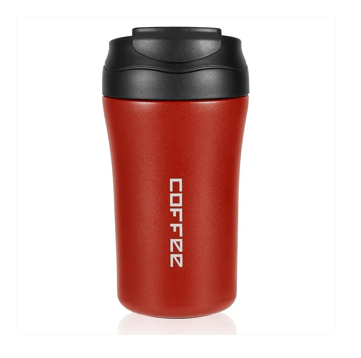 Termo Café Acero Inoxidable Botella Termo Vacío 400ml/13.5oz Rojo