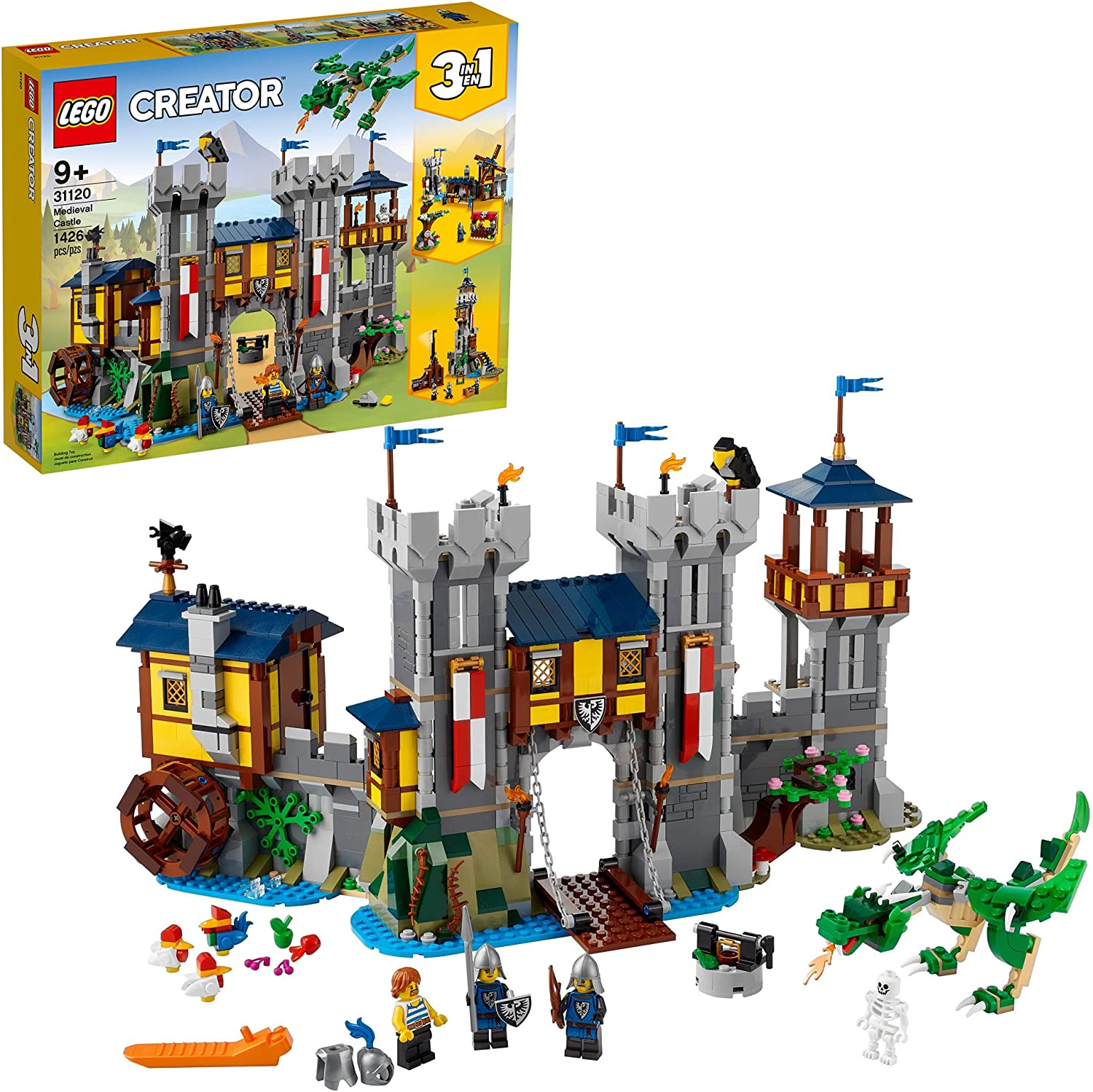 Lego Creator 3 En 1 31120 Castillo Medieval