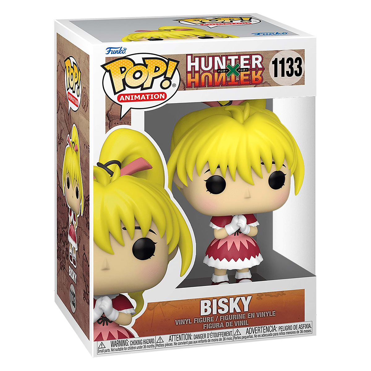 Funko Pop Bisky #1133 Hunter X Hunter Anime Figura Original