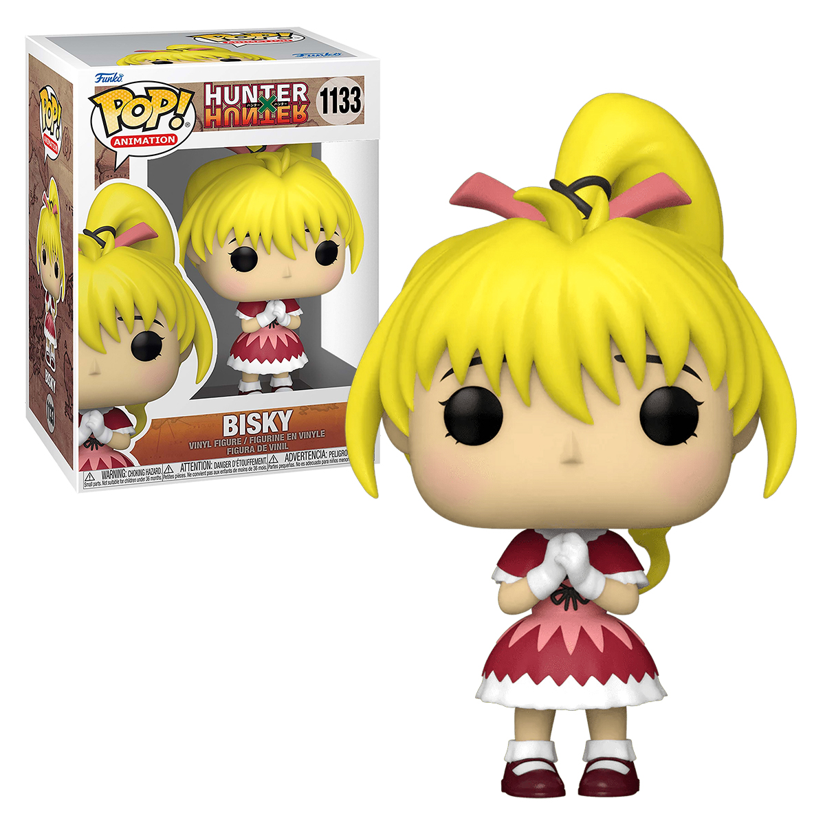 Funko Pop Bisky #1133 Hunter X Hunter Anime Figura Original