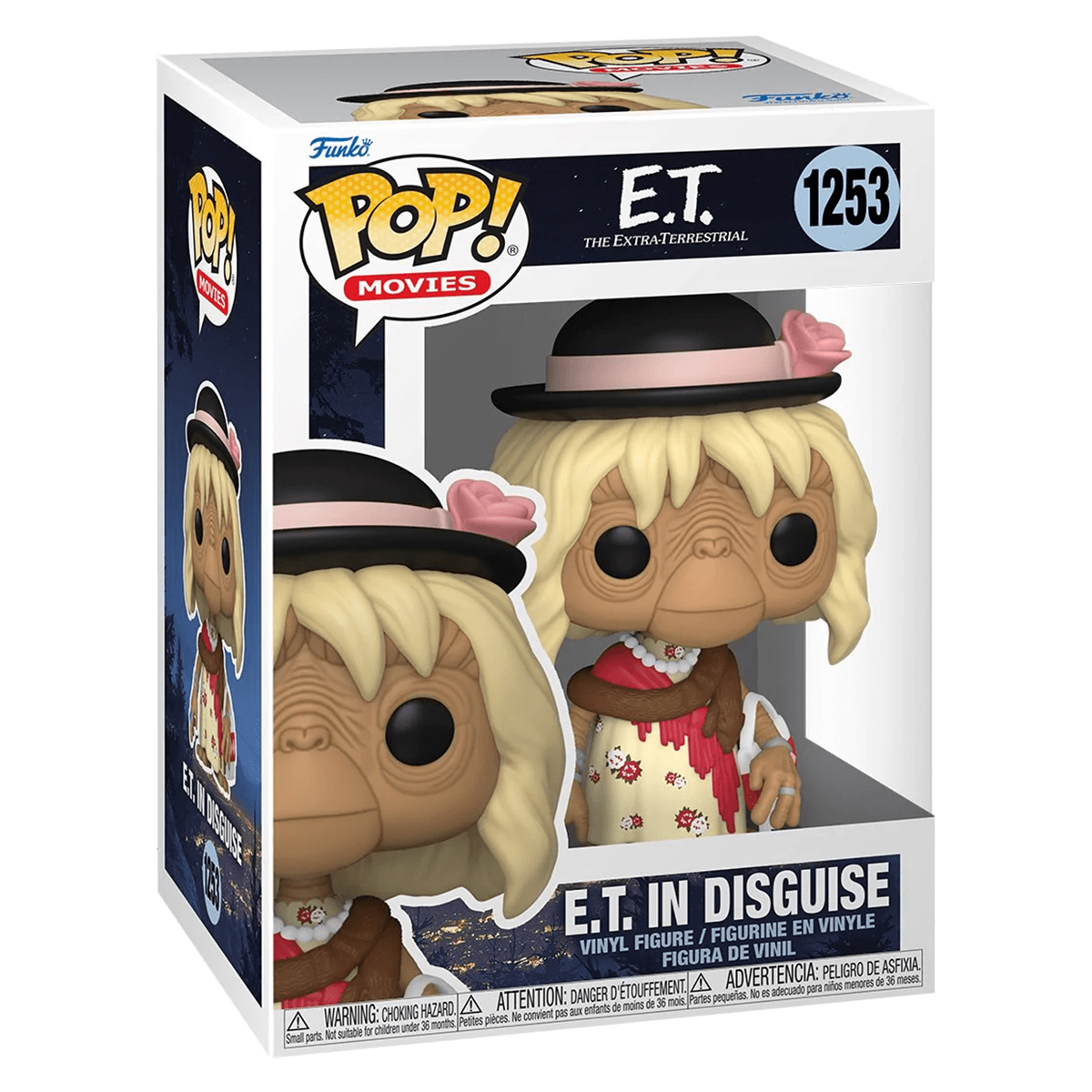 Funko Pop ET Disfrazado #1253 Pelicula ET El ExtraTerrestre Figura Original