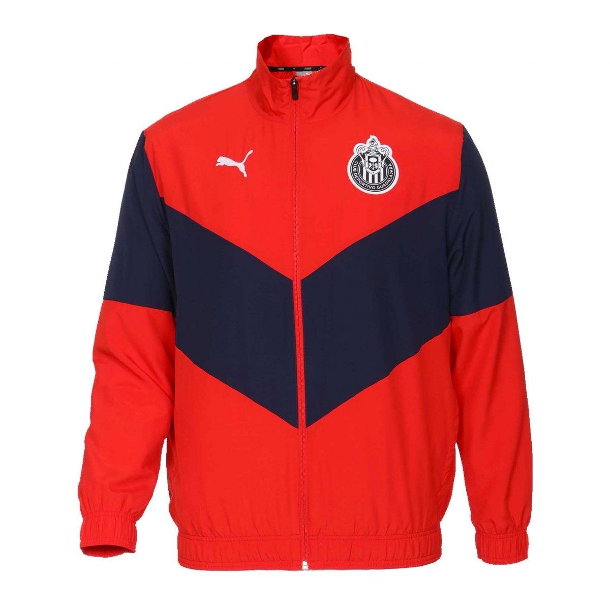 Sudadera Guadalajara Original Chivas Puma Chamarra Futbol Unisex 