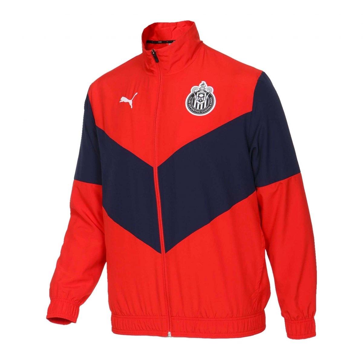 Sudadera Guadalajara Original Chivas Puma Chamarra Futbol Unisex 