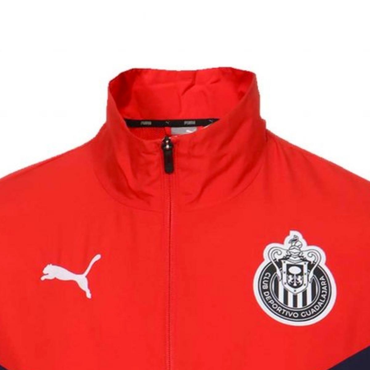 Sudadera Guadalajara Original Chivas Puma Chamarra Futbol Unisex 
