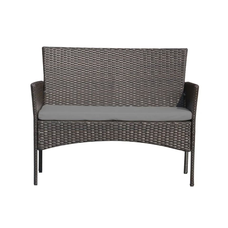 Set de Jardin sala de Rattan Mainstays 4 piezas 