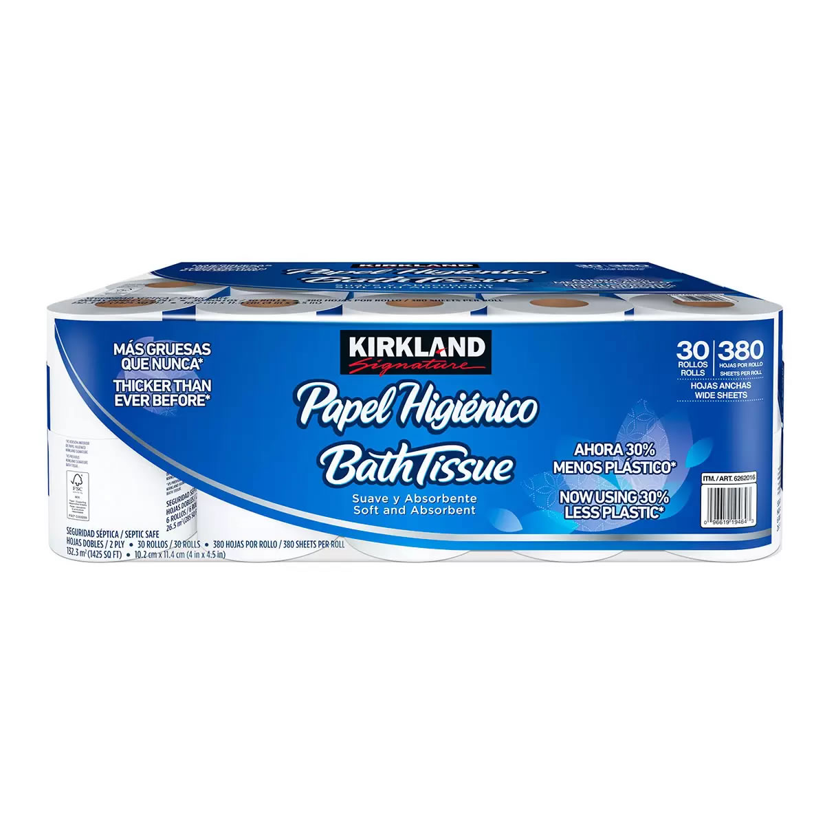 Papel Higiénico Con 30 Piezas Kirkland Signature 6262016 CST