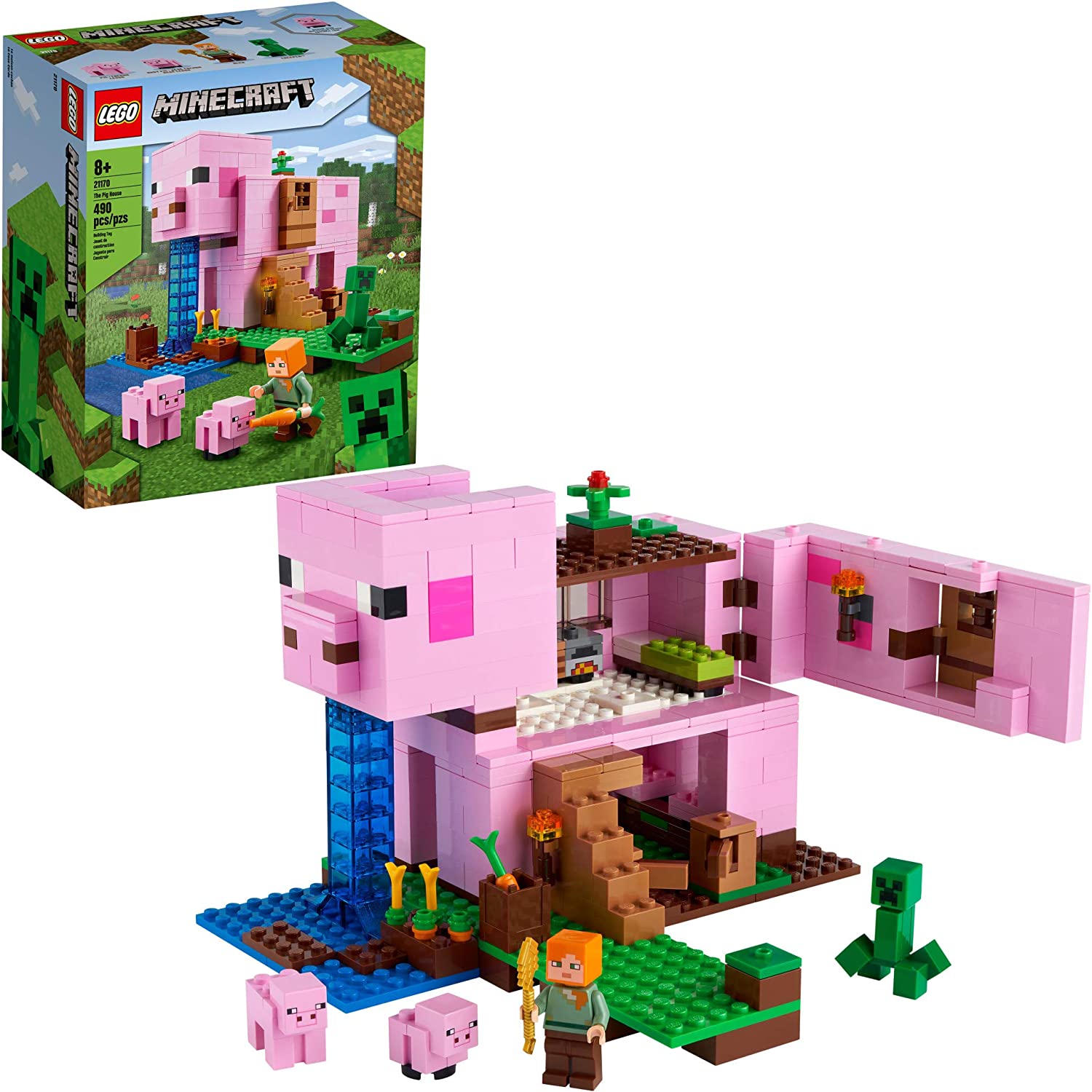 Lego Minecraft 21170 La Casa Cerdo