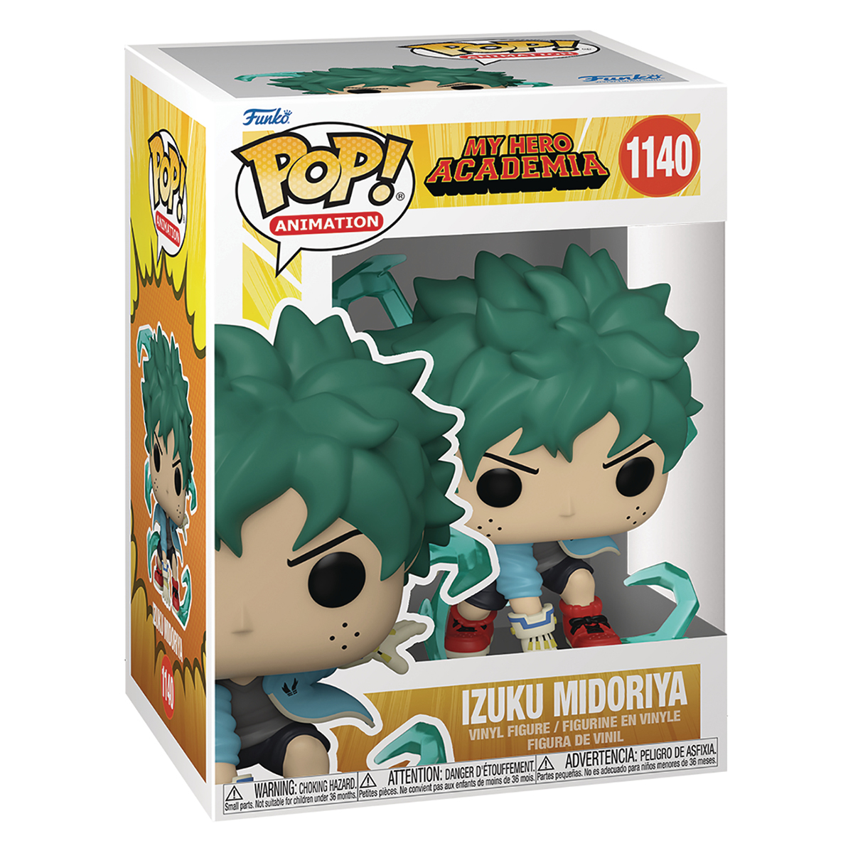 Funko Pop Izuku Midoriya Deku #1140 My Hero Academia Anime Figura Original