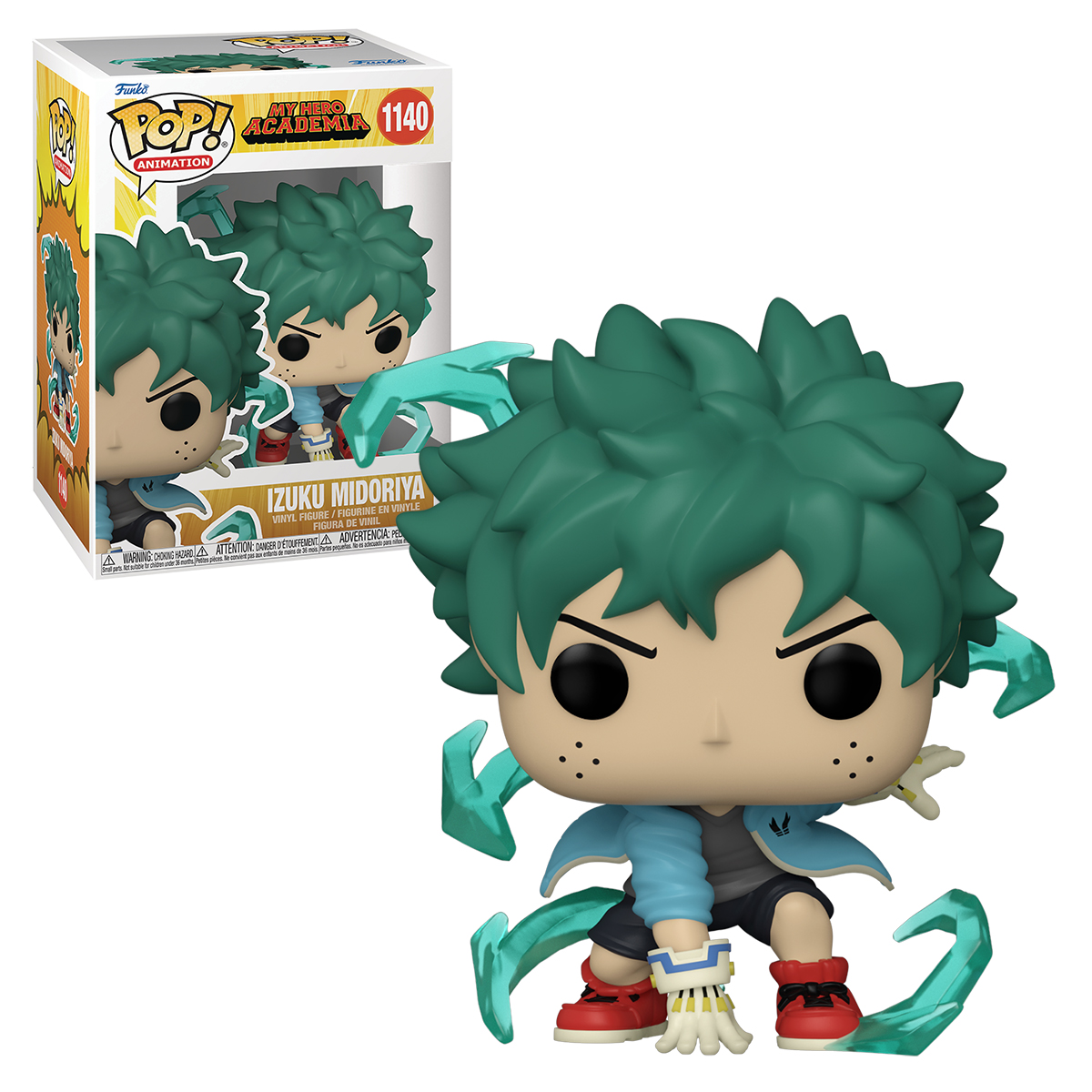 Funko Pop Izuku Midoriya Deku #1140 My Hero Academia Anime Figura Original