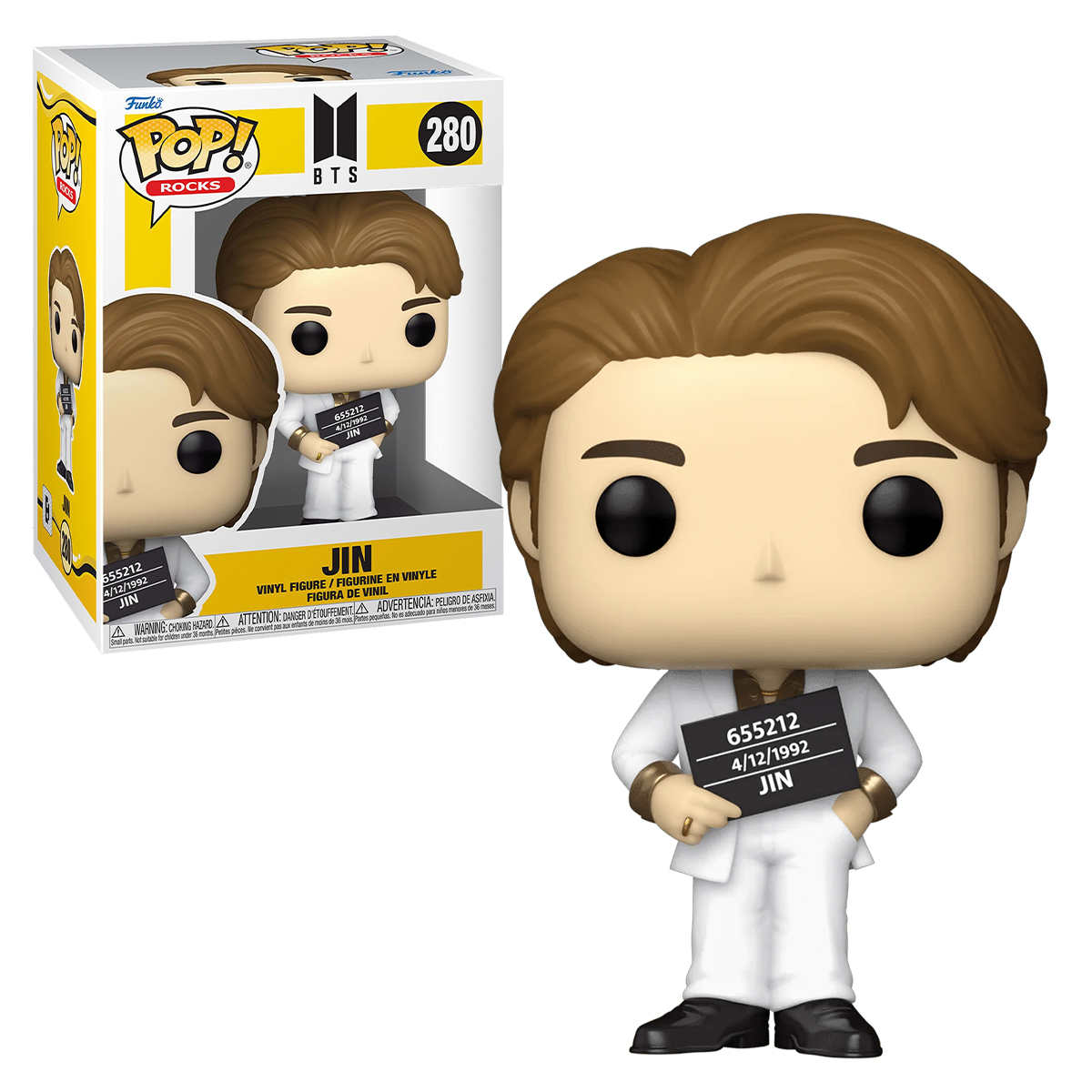 Funko Pop Jin #280 BTS Butter K Pop Kim Seok Jin Figura Original