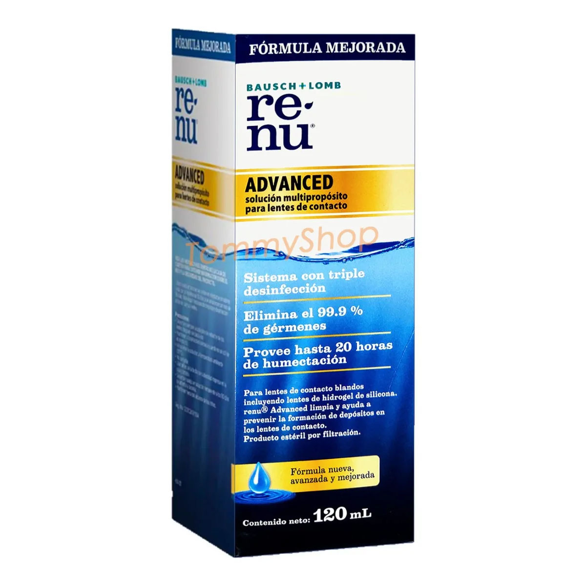 Renu Advanced Liquido Desinfectante Limpiado Lentes Contacto